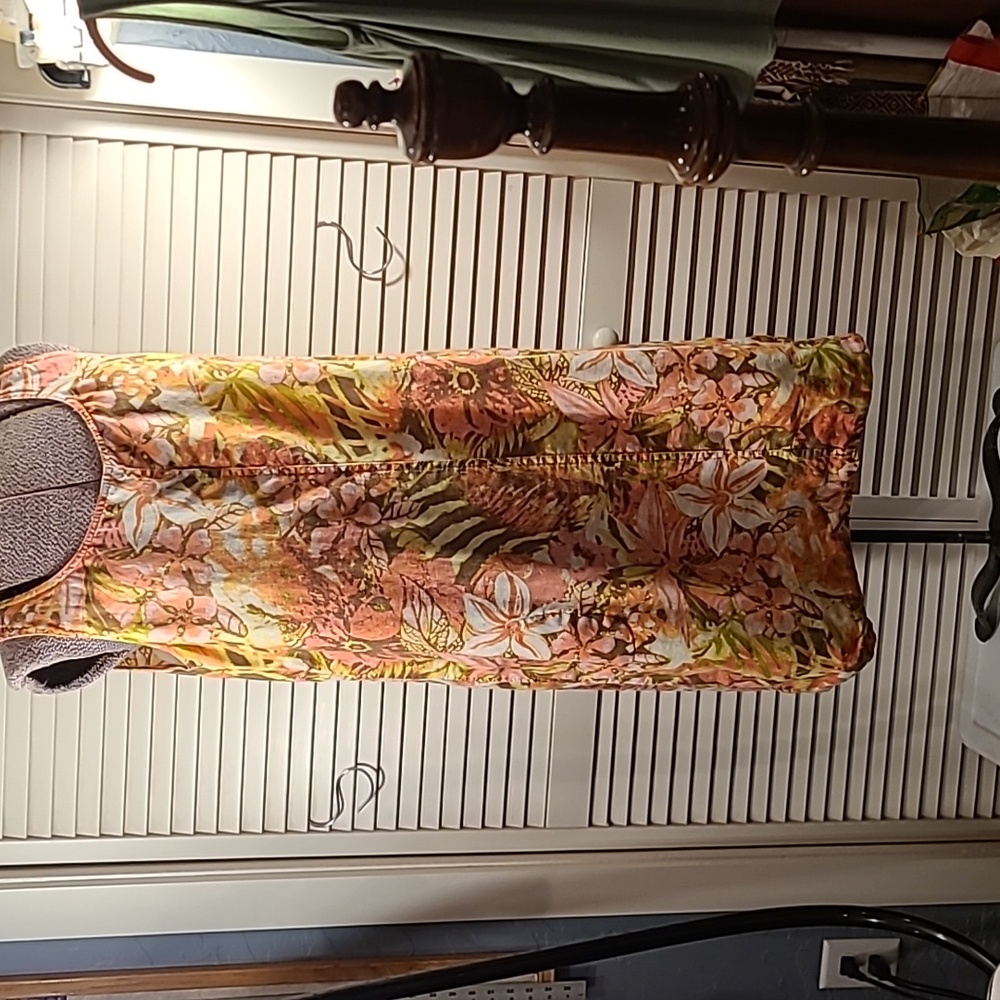 J. Jill Multicolor Linen Blouse